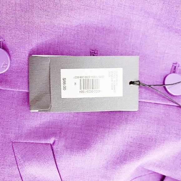 Armani Exchange Purple Vest Bow Detailing SZXS NWT - Picture 8 of 9